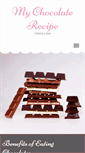 Mobile Screenshot of mychocolaterecipe.com